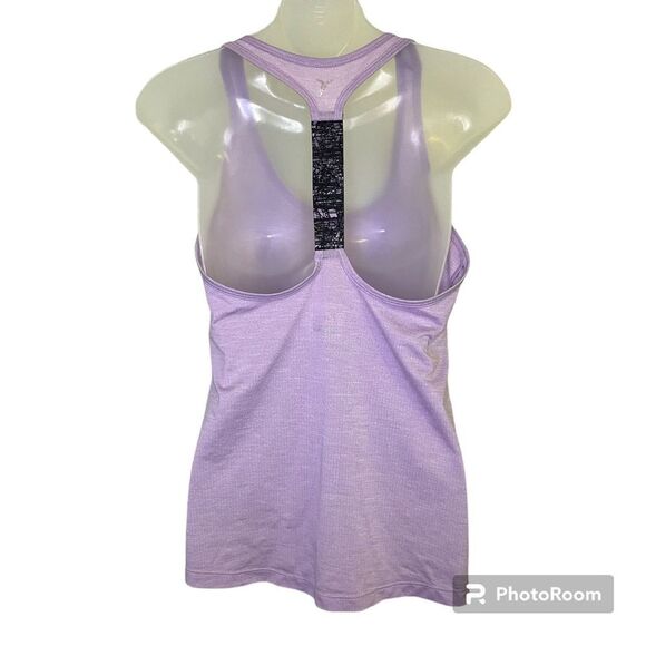Old Navy Active Purple Loose Elastic Mesh Tank Size Small - Picture 2 of 7